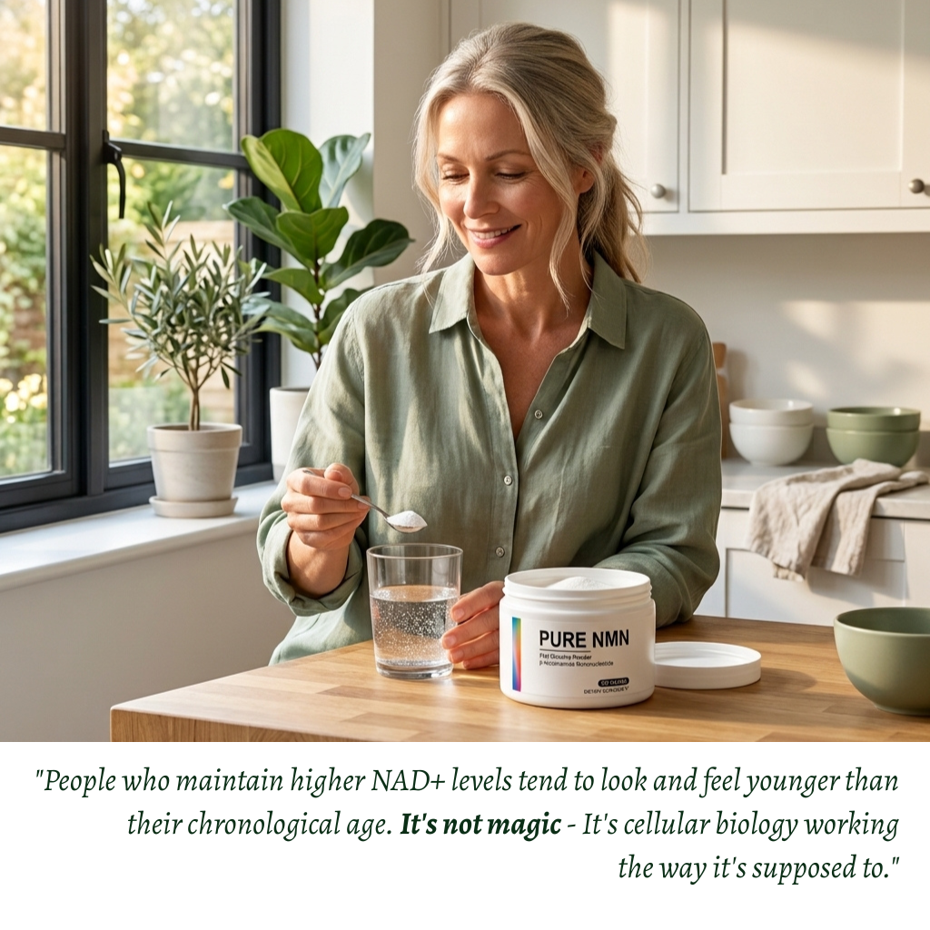 PURE NMN - RENEU: The NAD+ your body can no longer produce enough of
